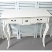 Dressing Table with 2 Drawers Shabby Chic Bedroom Furniture My Sweet Valentine